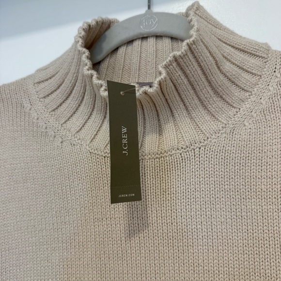 NWT J. Crew Cotton Turtleneck - Picture 3 of 5
